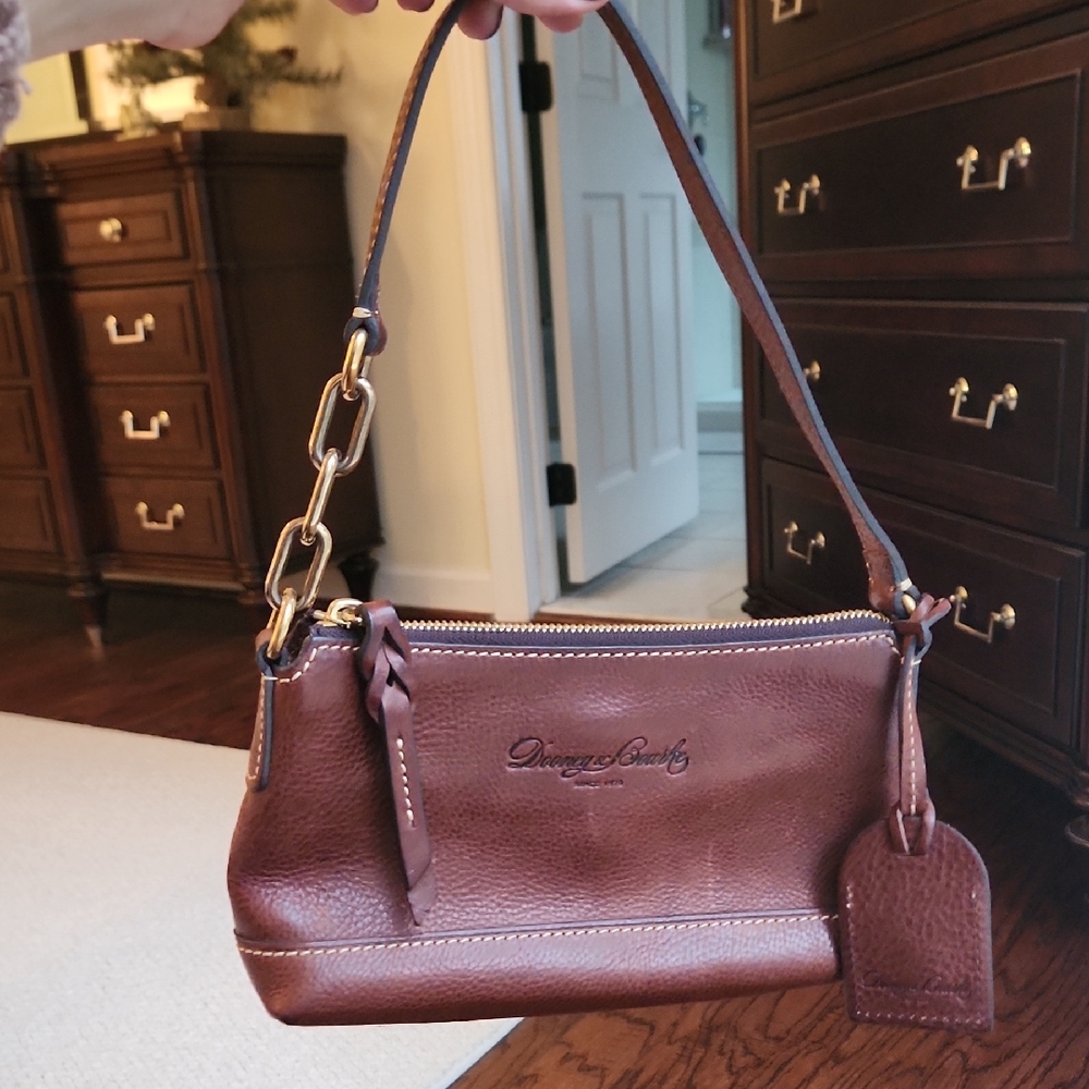 Dooney & Bourke Florentine Vacchetta Leather Shoulder Bag